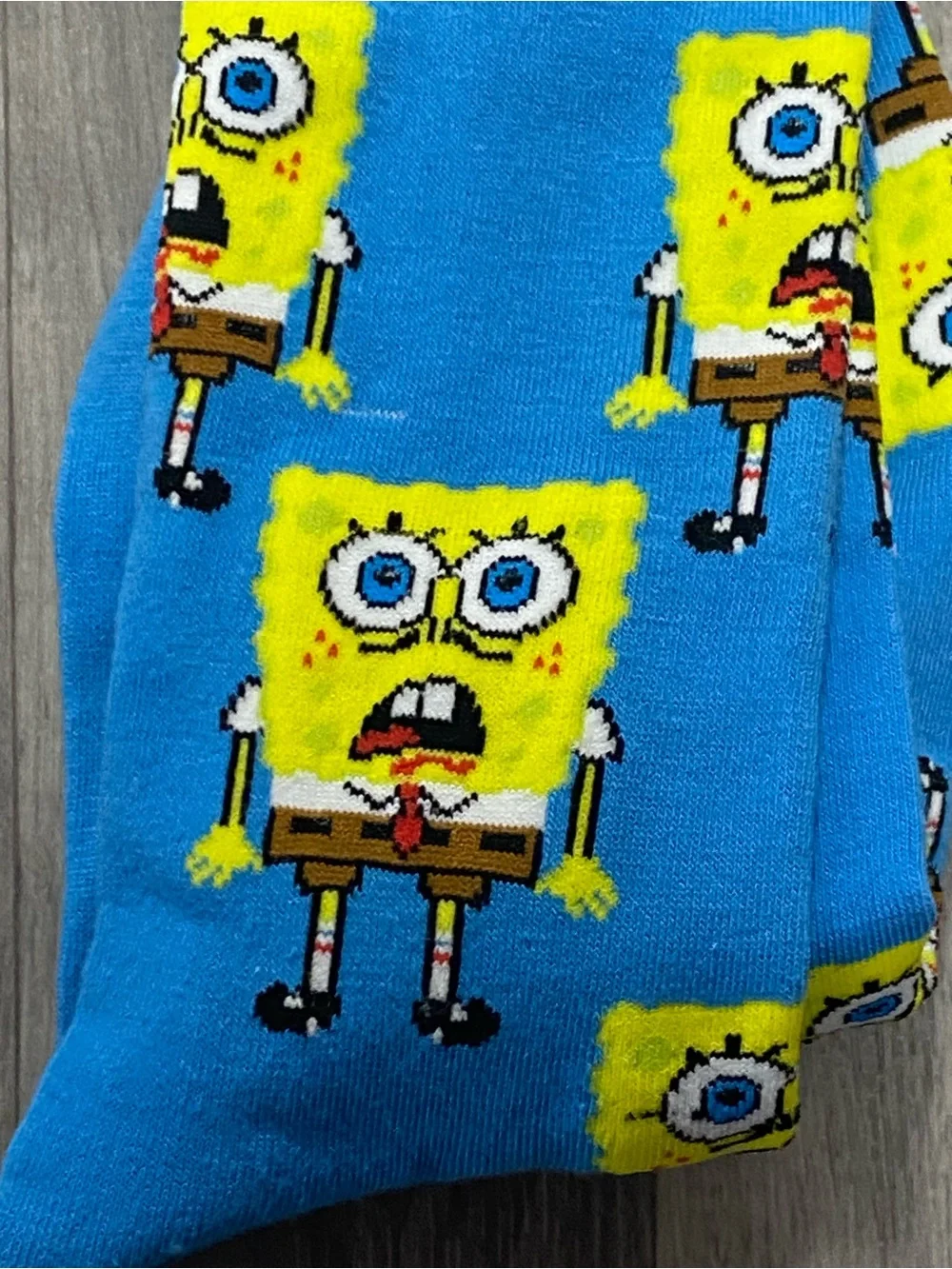 Nickelodeon SpongeBob Blue Crew Socks